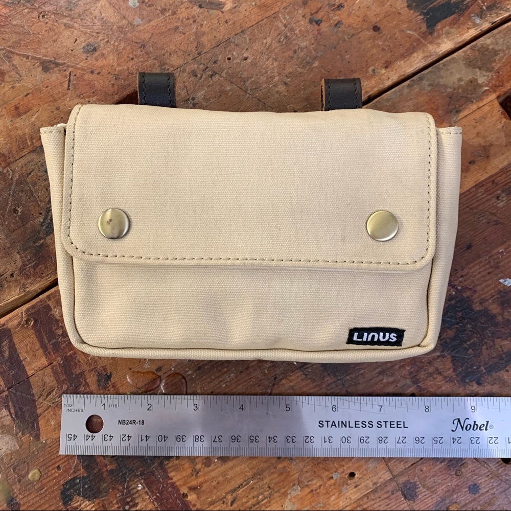 LINUS Pouch Handlebar Bike Bag in sand